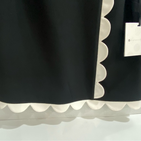 Victoria Beckham for Target Sleeveless Blouse XS Black Off White New With Tags - Picture 4 of 11